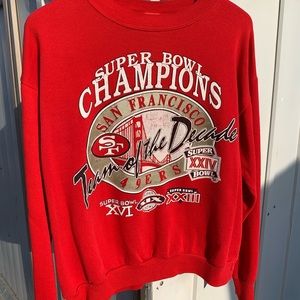 Vintage San Fransisco 49ers crewneck size L